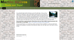 Desktop Screenshot of martinknives.com
